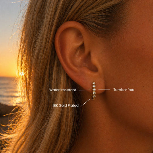 Stella Huggie Earrings