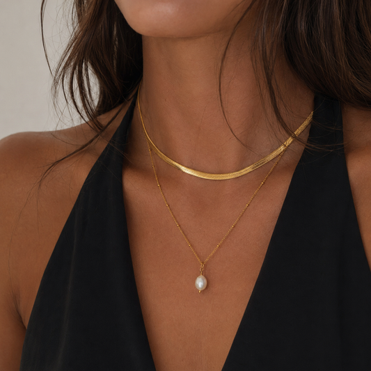Golden Layered Necklace