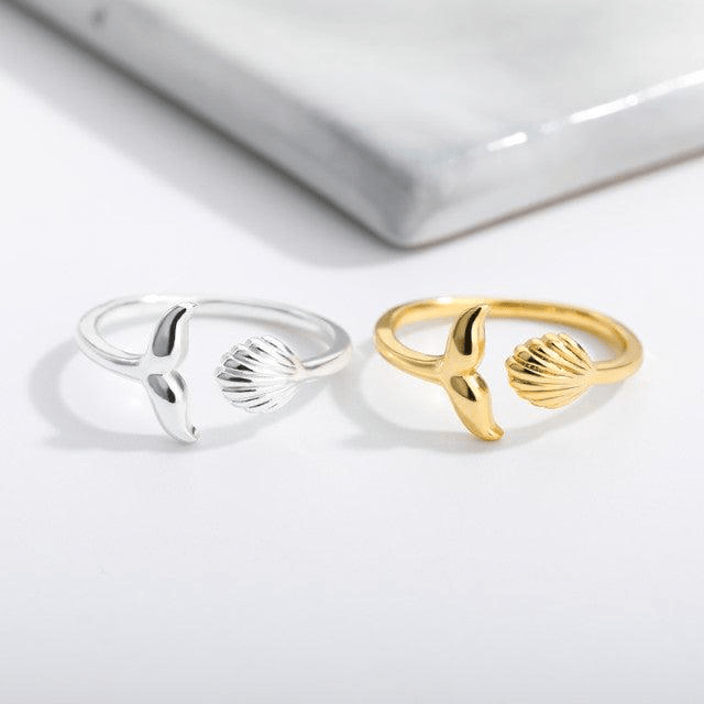 Adjustable Gold Ring – Waterproof & Tarnish-Free – Minimal Island-Inspired Jewelry