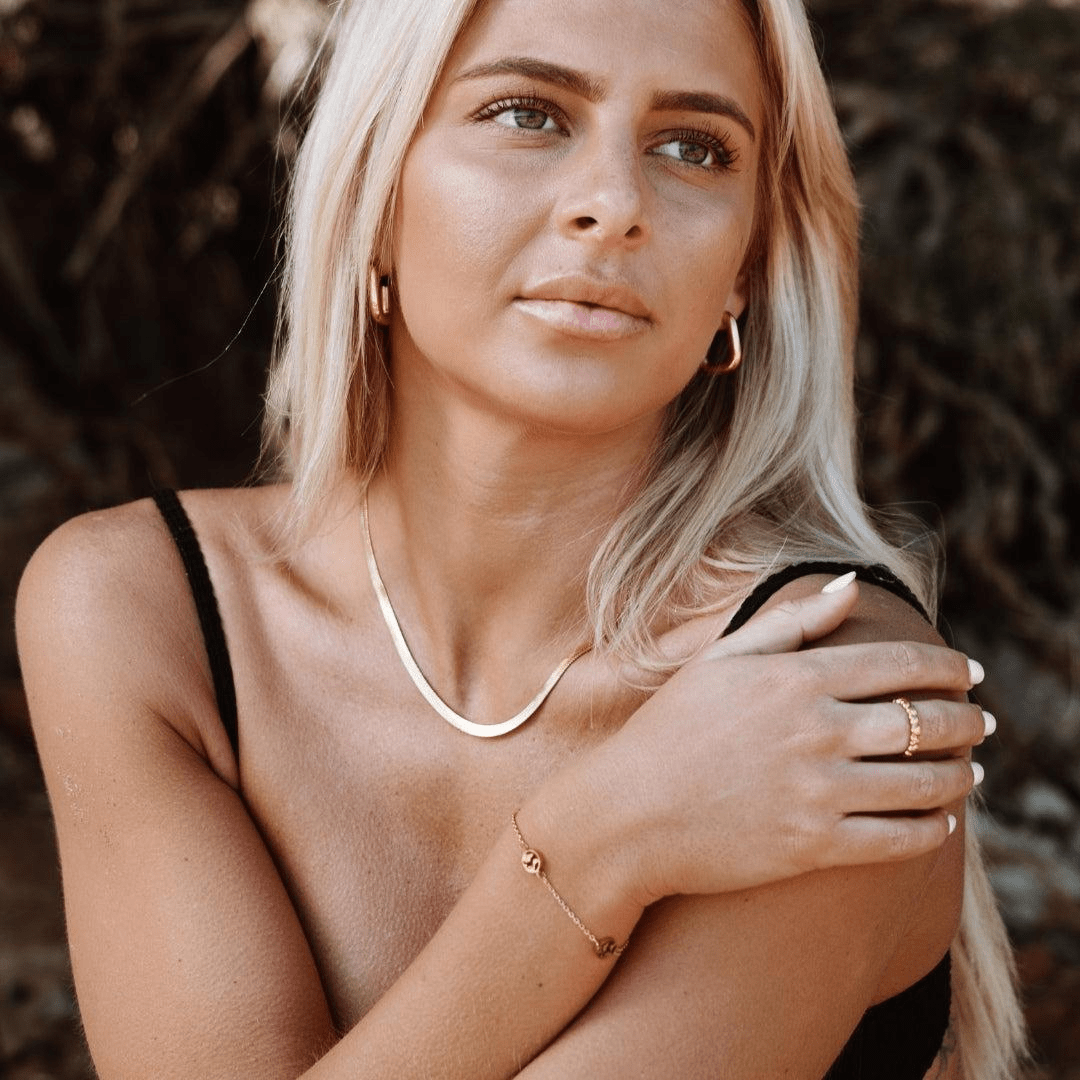 Bold Gold Hoop Earrings – Waterproof Stainless Steel Statement Hoops for Everyday or Dressy Looks