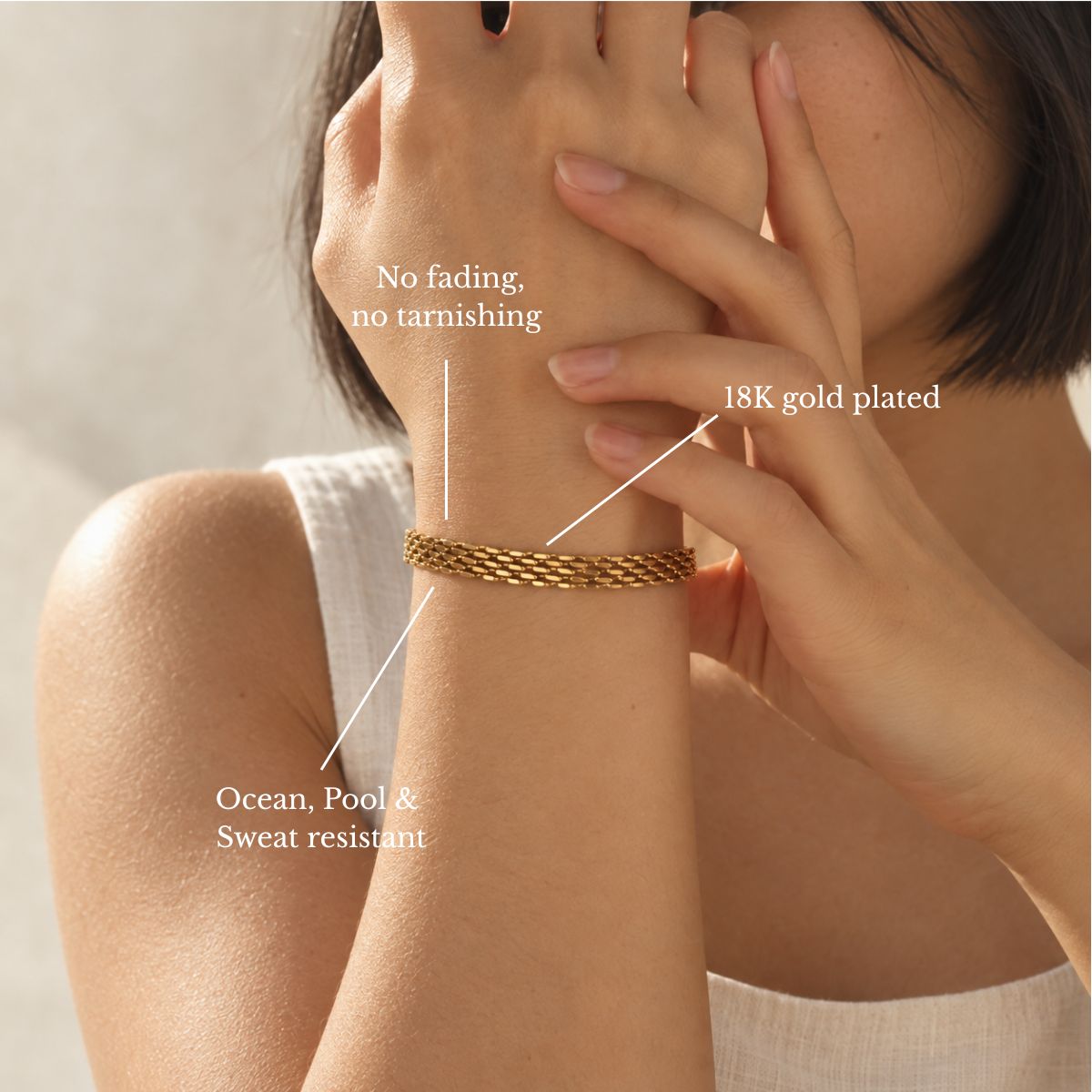 Multi-Strand Chain Bracelet
