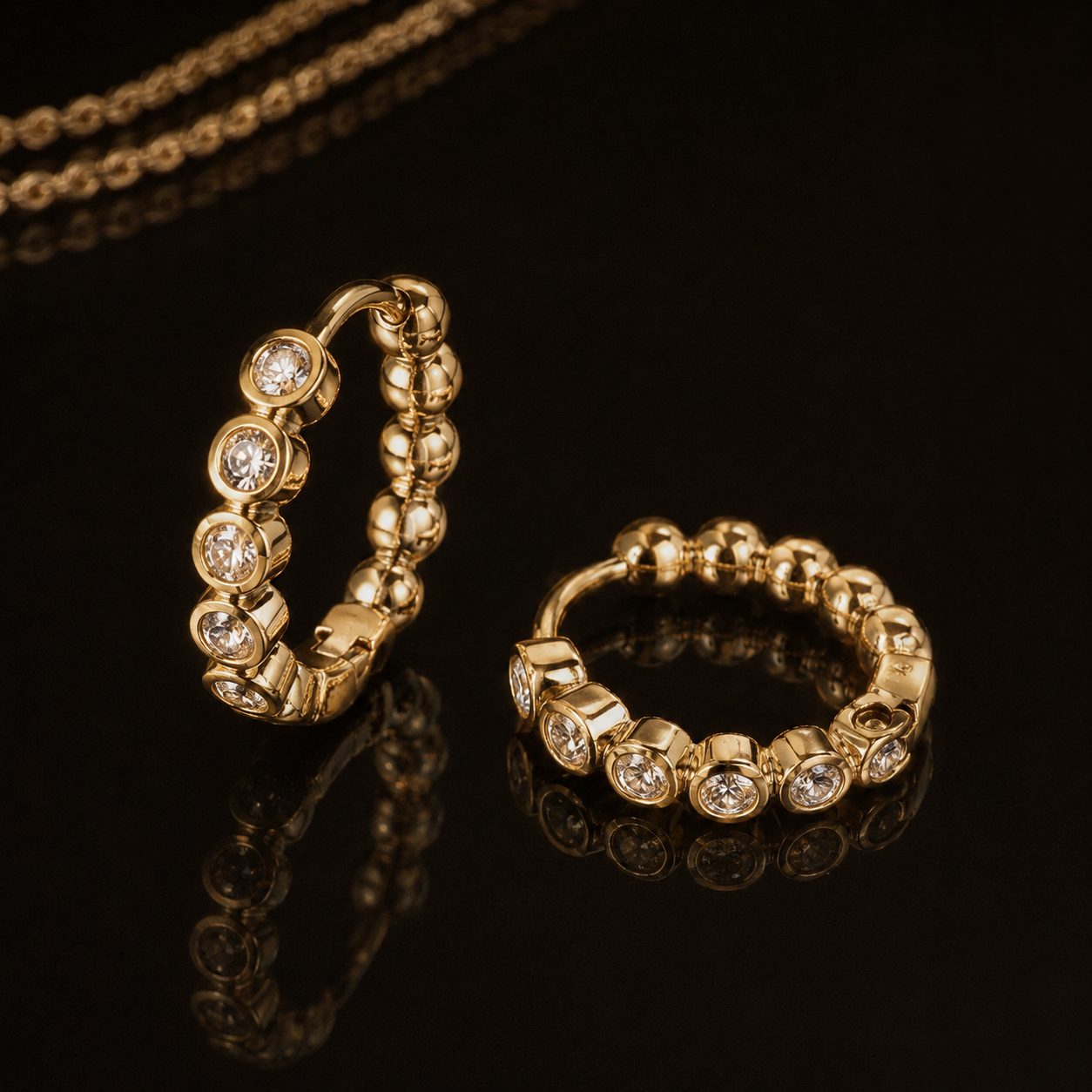 Stella Huggie Earrings