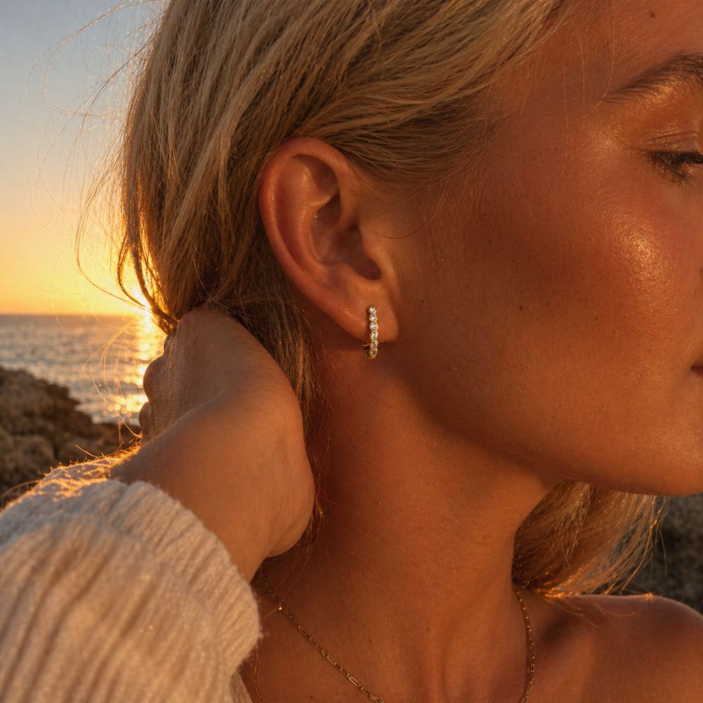 Stella Huggie Earrings