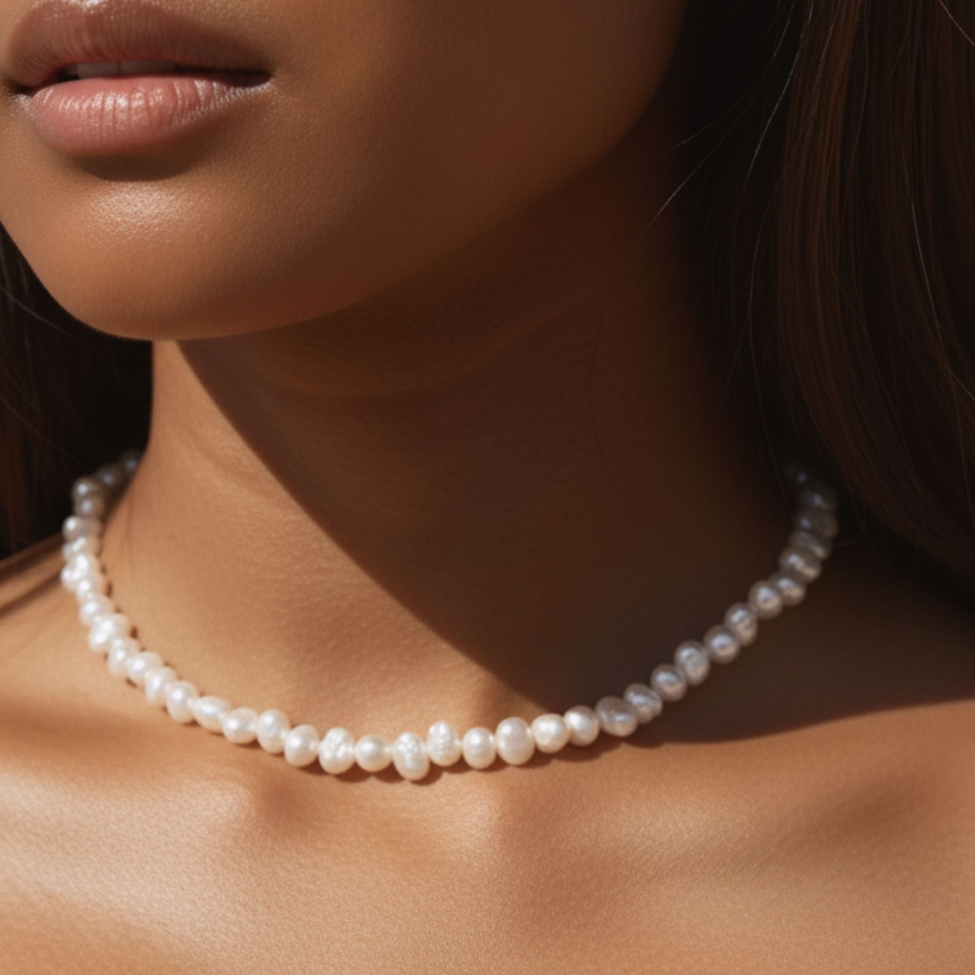 Shoreline Pearl Choker