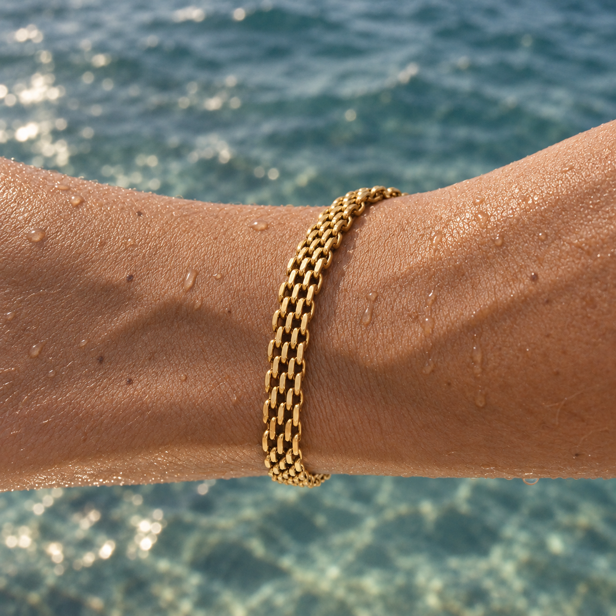Multi-Strand Chain Bracelet