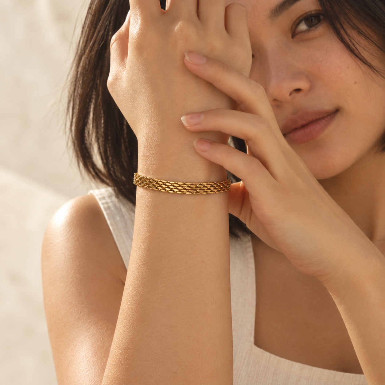 Multi-Strand Chain Bracelet