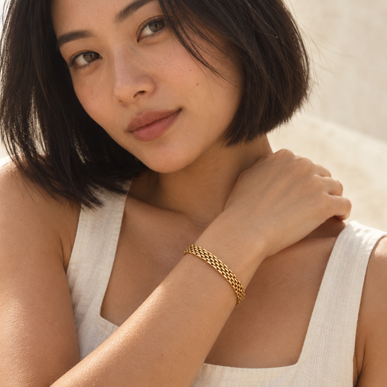 Multi-Strand Chain Bracelet