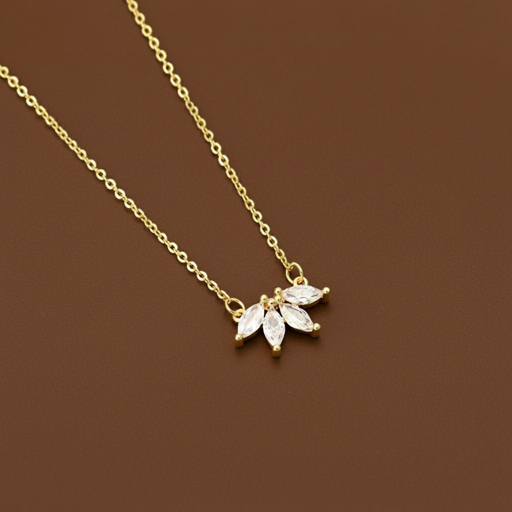 Gold Flower Necklace