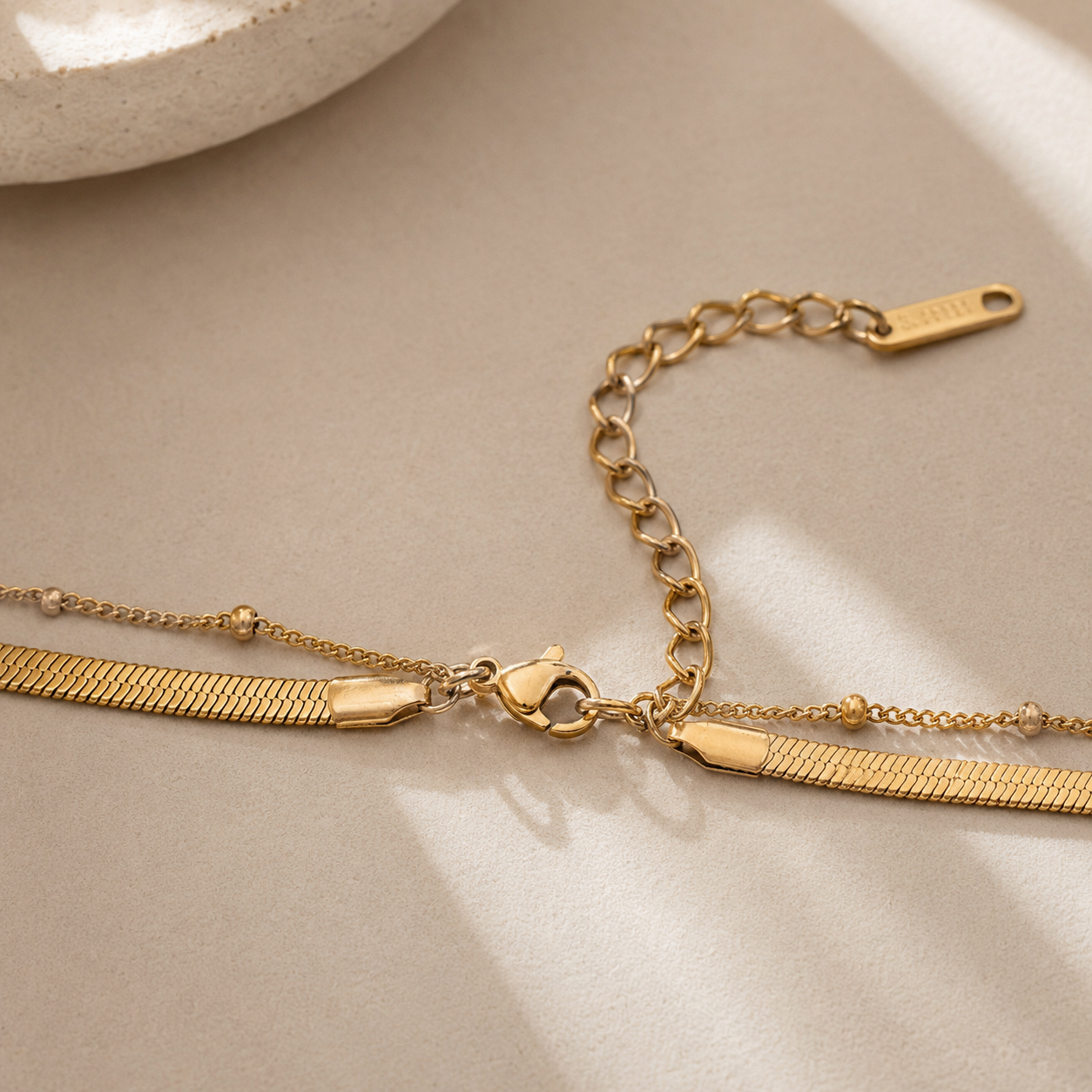 Golden Layered Necklace