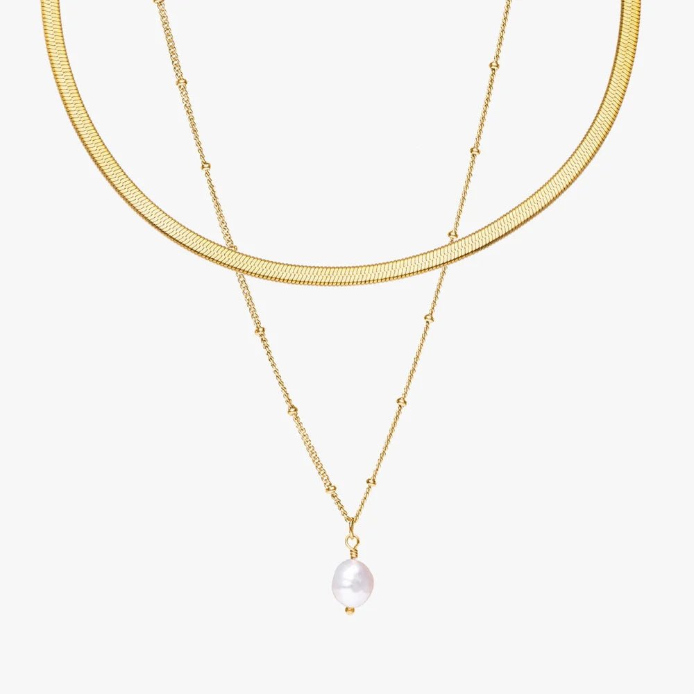 Bundle Golden Glow Duo - 2 Necklaces Bundle Set