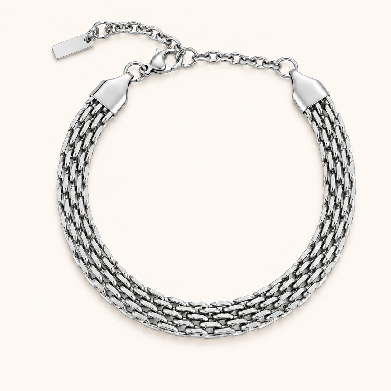 Multi-Strand Chain Bracelet