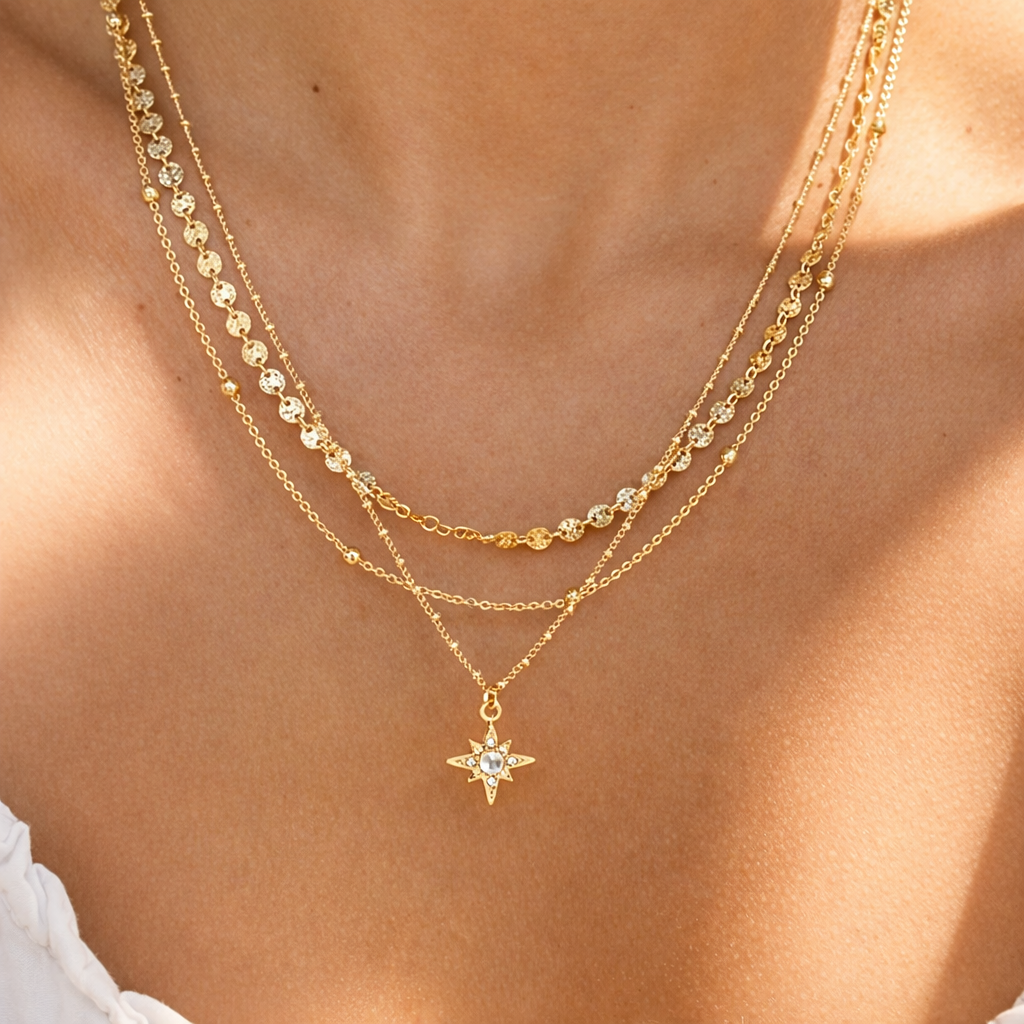 Stellar Layered Necklace